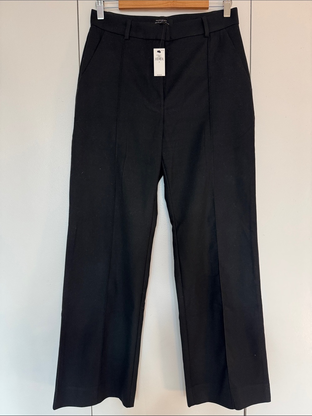 BRAND NEW! Banana Republic Black Straight-Leg Dress Pants